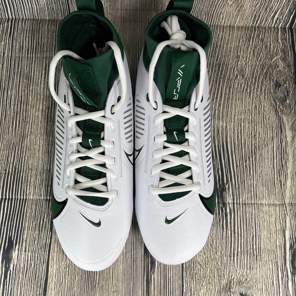 Nike Vapor Edge Pro 360 2 Football Cleats White/Green FJ1581-130 - Picture 5 of 8
